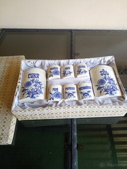 Starožitný porcelánový set - 2