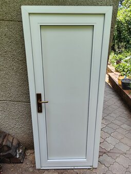 Plastové vchodové dveře - 2