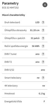 Televize ECG - 2