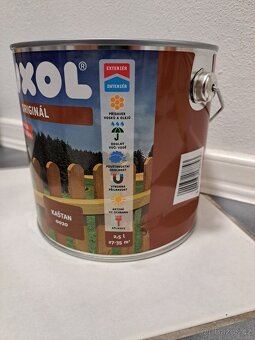 Tenkovrstvá lazura Luxol Originál 2,5 l - Kaštan 0020 - 2