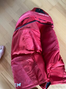 Hokejové kalhoty CCM Tacks 5092, červené - 2