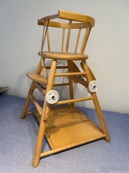 Dětská jídelní židle/stoleček - 2
