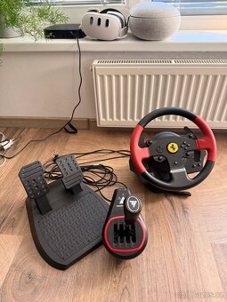 Volant Thrustmaster T150 Ferrari Edition pedály páka - 2