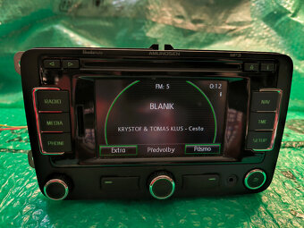 Autorádio Škoda AMUNDSEN RNS 310 OEM-3T0 035 191 A - 2