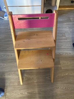 Rostoucí dřevěná židle 2x - 2