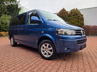 VW Caravelle T5 2.0 TDI 103kW,7.sedadel,Webasto,Tažné - 2