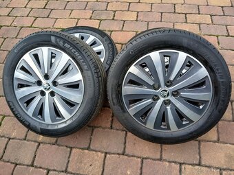 ALU kola,sada, originál Škoda DRAKON,215/55 R17,5x112,TOP - 2