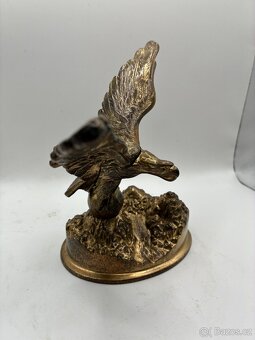 Mosdzná soška orla Turul - 2