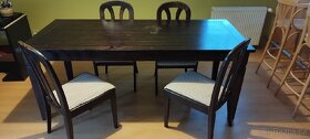Jídelní stůl velký s židlemi - 2