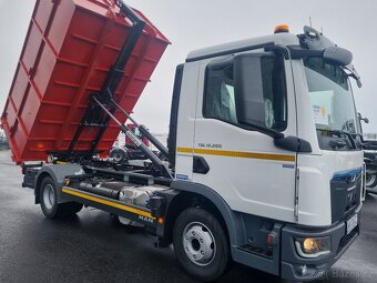 NOVÝ MAN TGL DVANÁCTITUNA + NOSIČ KONTEJNERU 8T - 2