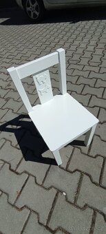 Dětská židle kritter 2x + stůl lack - 2