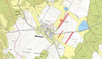 Zemědělská půda, prodej, Mysletice, Jihlava - 2
