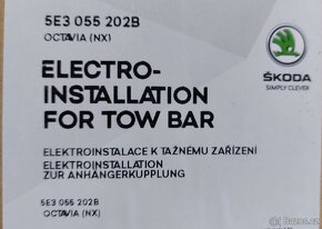 Tažné zařízení octavia IV 5E3055202B - 2