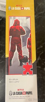 Papírový dům - puzzle nové - 2