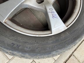 pneu na Opel 185/ 60 R15 H včetně disků - 2