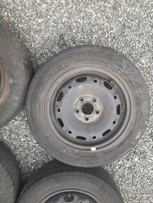 4x 14" plechové disky na Škoda, VW, SEAT. - 2