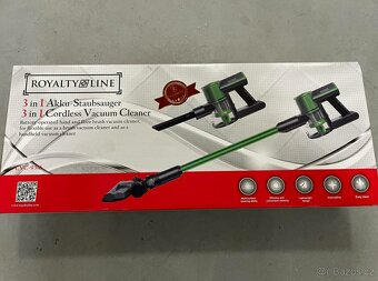 Bezšňůrový vertikální vysavač Royalty Line s turbo kartáčem - 2