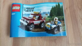 Lego 4437 Policejní honička, Lego 60032 Polární skútr - 2