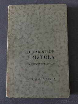 Wilde, Oscar: Epistola in carcere et vinculis, 1933 - 2