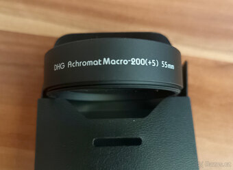 55mm achromatická makropředsádka +5D Marumi - 2