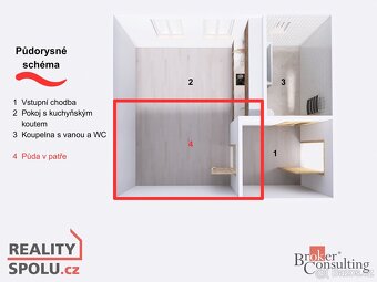 Prodej, byty/1+kk, 36 m2, SNP 987/15, 46601 Jablonec nad Nis - 2