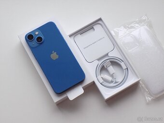 Apple iPhone 13 mini 512GB Blue - ZÁRUKA - 100% BATERIE - 2