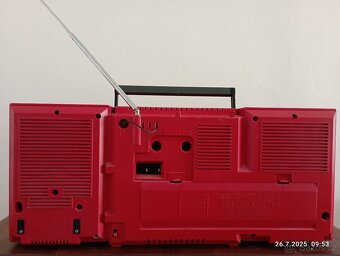 Rádio Tesla Condor červený - 2
