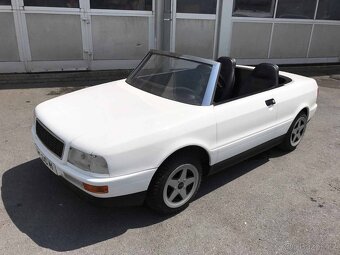 Audi Junior Cabrio dětské auto s benzínovým motorem - 2