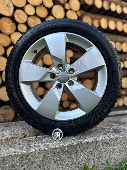 Alu kola 5x112 r17 s pneu (747a) - 2
