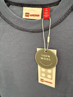 Nove detske termo triko Lego 100% vlna vel. 122 - 2