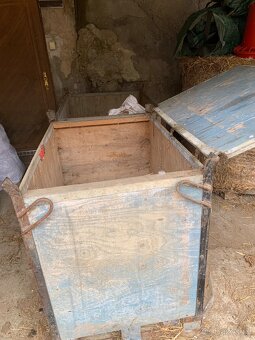 Bedna na dřevo, obilí, bouda pro psa - 2