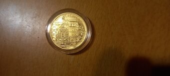 zlatá mince ČNB 5000Kč Olomouc,b.k. - 2