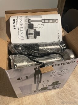 Multifunkční tyčový mixér SYSTEMAT 4in1 POWER BLENDER 1000W - 2