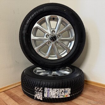 VW T7 MULTIVAN 5x120 R16 ET60+ZIMNÍ 215/65R16 7,5mm - 2