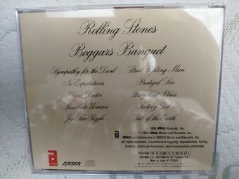 Rolling Stones -Beggars Banquet, 1968, CD, výborně zachováno - 2