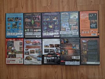 Staré PC hry. Viď foto. - 2