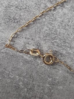Dámský náhrdelník zlatý 375 9karatu - 2