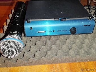 Prodám bezdrátový mikrofon Shure Beta 58A - 2