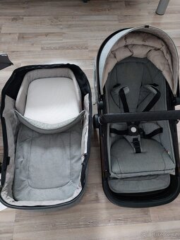 Prodám kočárek vojkombinaci Joolz day 3 Studio graphite grey - 2