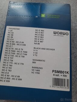 Sáčky do vysavače Worwo Panasonic - 2
