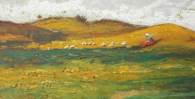 F.L. Soukup - Krajina s pastýřkou - 2