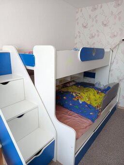 Patrová postel se schody - 2