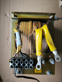 Transformator 230V / 65 V výroba ZSE Modřany - 2