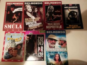 DVD Jean Paul Belmondo, -NEPOUŽÍVANÉ...-21ks - 2