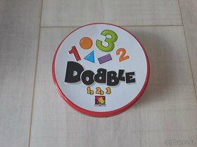 Albi - postřehová hra Dobble 1-2-3, pošta 30kč - 2