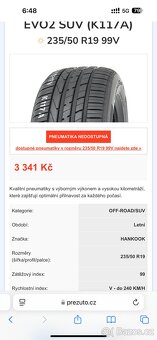 Hankook Ventus S1 Evo 2, 235/50R 19, - 2