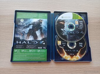 Halo 4 STEELBOOK + Hra Na Xbox 360 - 2