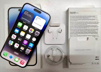 iPhone 14 Pro Silver BATERIE 100% TOP - 2