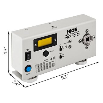 Digitální kalibrátor a tester utahovacího momentu HP-100 - 2