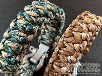 Paracord pánské náramky (army styl) - 2